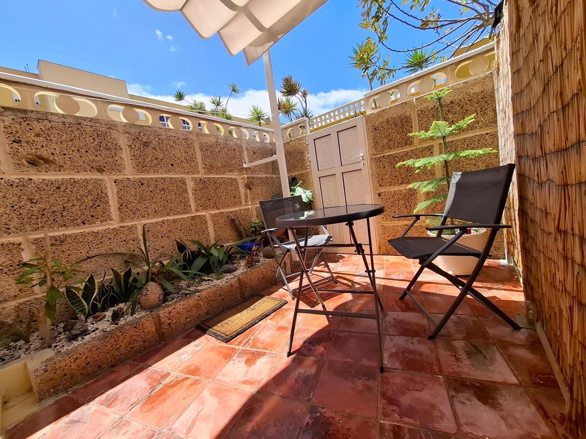 Habitacion Doble Con Bano Y Terraza Privada El Médano Exterior foto